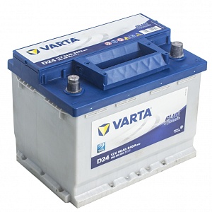 Аккумулятор VARTA Blue Dynamic (D24) 60 Ач 540 А обратная полярность