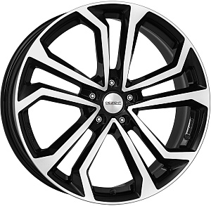 Диски литые Dezent KS black polished 18" PCD 5/114,3